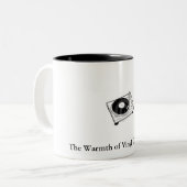 Vinylbecher Zweifarbige Tasse (Vorderseite Links)