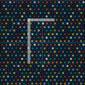 VINYLblau Stoff (Kachel)