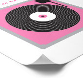 Vinyle-Eye-Poster Poster (Ecke)