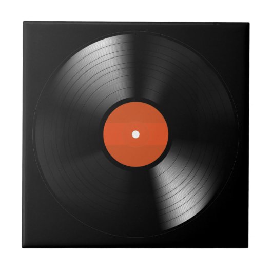 Vinyle Record Fliese (Vorderseite)
