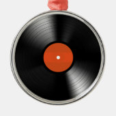 Vinyle Record Ornament Aus Metall (Vorne)