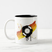 VinylGraffiti Zweifarbige Tasse (Links)