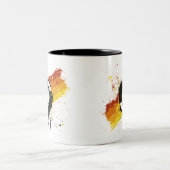 VinylGraffiti Zweifarbige Tasse (Mittel)