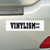 Vinylism 33 45 U/min Autoaufkleber (Auf Auto)