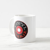 Vinyljunkie Kaffeetasse (Vorderseite Links)
