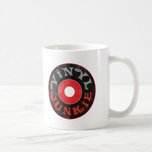 Vinyljunkie Kaffeetasse