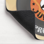Vinyljunkie - und stolz auf es mousepad (Ecke)