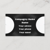 VinylPlatten Visitenkarte (Rückseite)