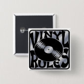 Vinylregeln Button (Vorne & Hinten)