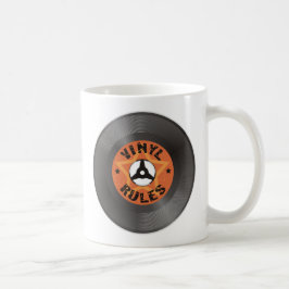 Vinylregeln Kaffeetasse