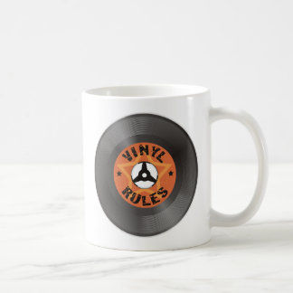 Vinylregeln Kaffeetasse