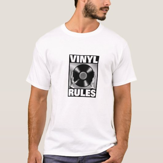 VINYLregeln T-Shirt (Vorderseite)