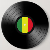 VinylReggae Button (Vorderseite)