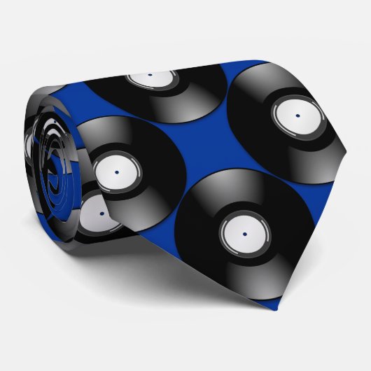 Vinylrekordalbum-Krawatten-Plattenen-Krawatte Krawatte (Gerollt)