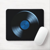VinylRekordalbum - sehr Retro Mousepad (Mit Mouse)