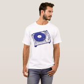 Vinylrekordplattform T-Shirt (Vorne ganz)