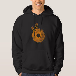 Vinylrekordspieler-Turntable-Musik-Geschenk für D Hoodie