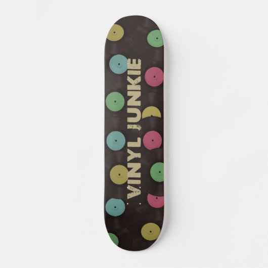 VinylSkateboard (exklusiv) Skateboard (Vorderseite)