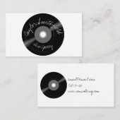 VinylVisitenkarte Visitenkarte (Vorne/Hinten)
