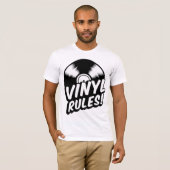 Vinylvorschriften T-Shirt (Vorne ganz)