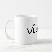 Vinym Text-Tasse Kaffeetasse (Links)