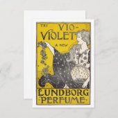 Vio-Violet Dankeskarte (Vorne/Hinten)