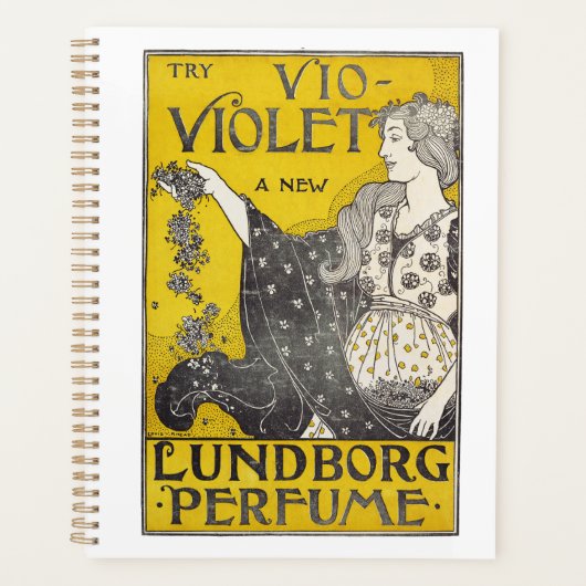 Vio-Violet Fine Art Fotografy Planner Planer (Vorderseite)