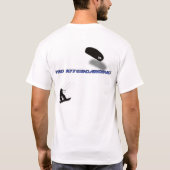 Viokite Schnee-Entwurf T-Shirt (Rückseite)