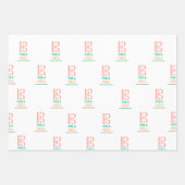 Viola Alto Clef Wrapping Paper Geschenkpapier Set (Vorderseite 3)