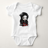 Viola Baby Strampler (Vorderseite)