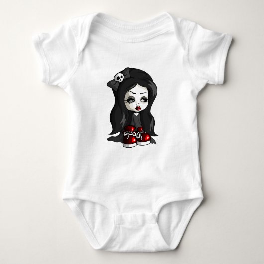 Viola Baby Strampler (Vorderseite)