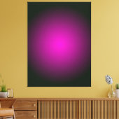 VIOLA BLACK Original Gradient Stretched Leinwand R (Insitu (Wohnzimmer))