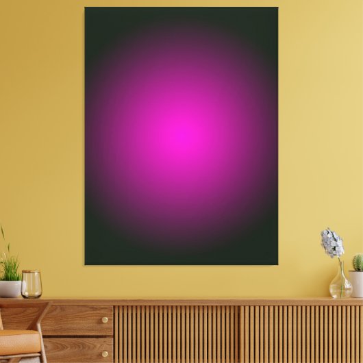 VIOLA BLACK Original Gradient Stretched Leinwand R (Insitu (Wohnzimmer))