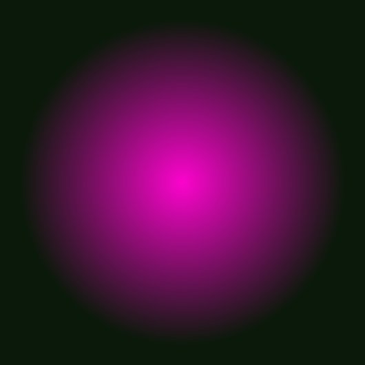 VIOLA BLACK Original Gradient Stretched Leinwand R