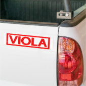 Viola Briefmarke Autoaufkleber (Auf Lkw)