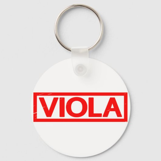 Viola Briefmarke Schlüsselanhänger (Vorderseite)
