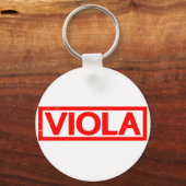 Viola Briefmarke Schlüsselanhänger (Vorderseite)