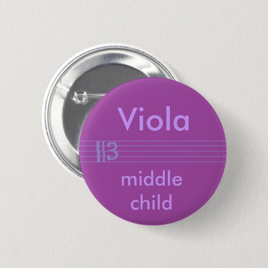 Viola-Button Button (Vorne & Hinten)
