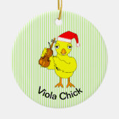 Viola Chick Keramik Ornament (Vorne)