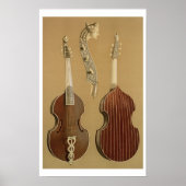 Viola da Gamba, or bass viol, by Joachim Tielke (1 Poster (Vorne)