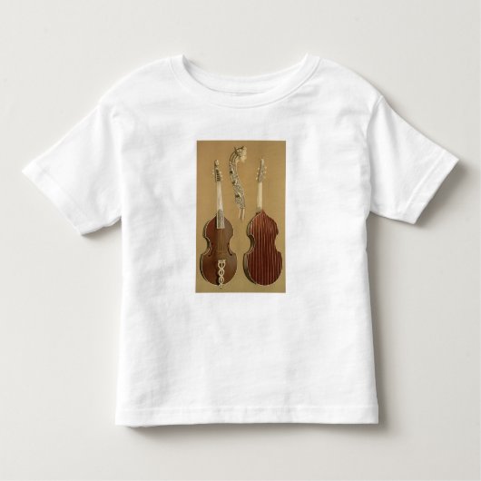 Viola-DA-Gambe oder Bass-viol, durch Joachim Kleinkind T-shirt (Vorderseite)