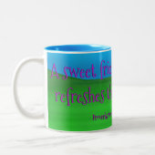 Viola das Monster, w/quote auf Tasse (Links)
