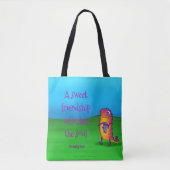 Viola das Monster, w/quote Tasche (Vorderseite)