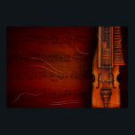 Viola De Teclas (Nyckelharpa) Poster<br><div class="desc">Nächste Tapete in Musikinstrumenten Serie. Hier geht es um Viola De Teclas (Nyckelharpa) - ungewöhnliches altes Holzinstrument. Einmal ging ich durch die Straßen von Toledo,  Spanien,  und sah junge Frau,  die Viola de Teclas spielte. Dieses Tapete ist kein Foto! Vollständig in Fotoshop hergestellt (außer Holztextur).</div>