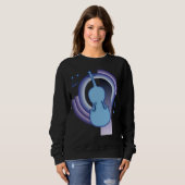 Viola Deco2 Sweatshirt (Vorne ganz)