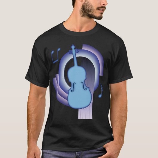 Viola Deco2 T-Shirt (Vorderseite)