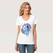 Viola Deco2 T-Shirt (Vorderseite Vollansicht)