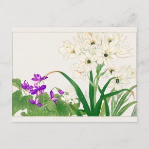 Viola, eine arabische Blume von Tanigami Konan Postkarte