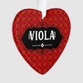 Viola Emblem Ornament (Vorderseite)