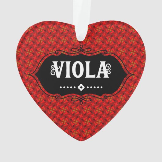 Viola Emblem Ornament (Rückseite)